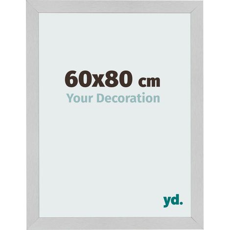 yd. - Cadre photo 60x80 - Acier Inoxydable - MDF - Bologna (1/5)