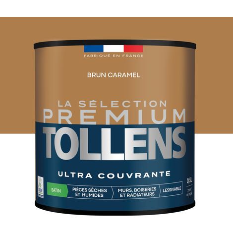 Peinture Satin Ultra Couvrante Brun Caramel 0,5 L