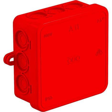 OBO-BETTERMANN SISTEMA CONEX.FIJ. - CAJA DERIVACIÓN 85X85X40 POLIETILENO