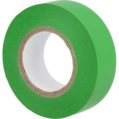 Ruban isolant PVC vert 0,15 x 15 mm rouleau de 10 m