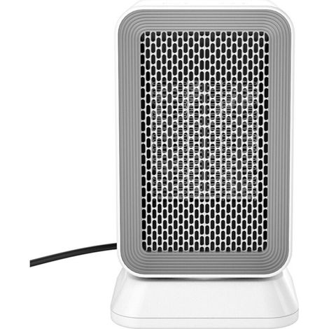 Mini termoventilatore, termoventilatore in ceramica da 1000 W, elemento riscaldante in ceramica PTC, bianco, 12.111.320.3 cm