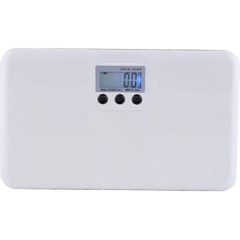 Balance numérique pour corps, bébés et animaux de compagnie, écran LCD rétroéclairé (1/5)