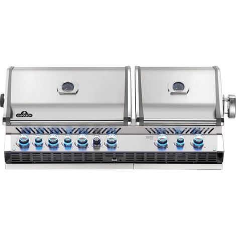 barbecue a gas da incasso napoleon "prestige pro 825 rbi" grigio 9 bruciatori (1/5)