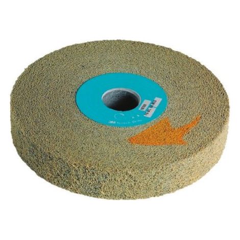 Meule abrasive, Dia. 25.4mm x 25.4mm 3M, Oxyde d'aluminium ( Prix pour 1 )
