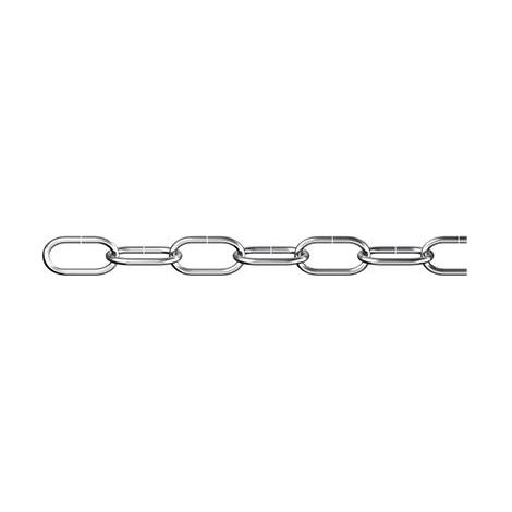 Dörner Helmer 153517 cadena decorativa níquel 10 metros