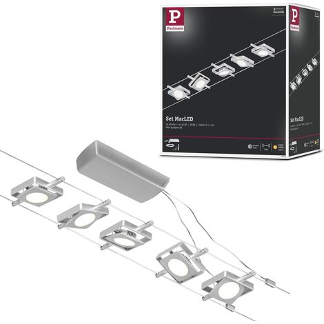 Foco interior Paulmann cor duo 5 luces 3000K
