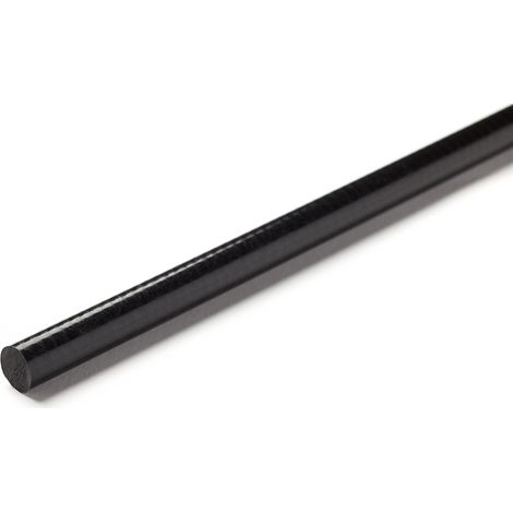 Tige en plastique renforcé de fibre de verre GRP RS PRO Noir Dia. 40mm x 1m ( Prix pour 1 Lot )
