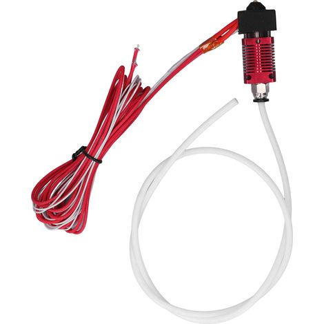 Tête d'extrusion pour imprimante 3D CR10, couvercle en silicone, bloc chauffant en aluminium, 12 V