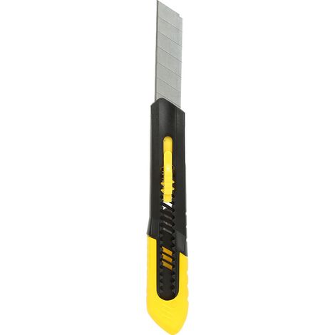 Universalmesser mit Gummigriff aus Edelstahl, Bastelmesser zum Schneiden von Papier, Kunststoff und Karton (TU-520D) (1/5)