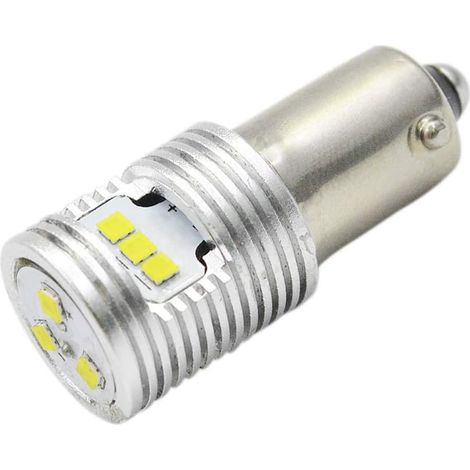 1 ampoule LED Canbus BAY9S H21W 12 V-24 V extrêmement lumineuse CSP 9SMD Chipset utilisé pour les feux de clignotant, feux de recul, sans polarité.