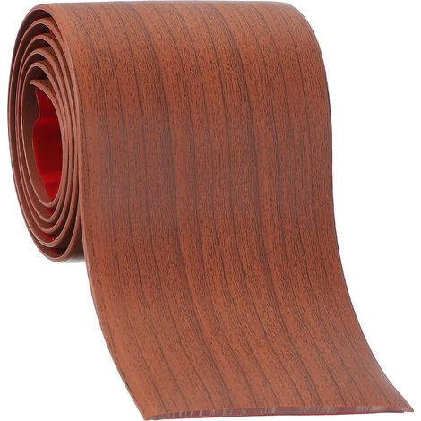 Bande De Transition Autoadhésive Pour Sol 76 mm x 1 Mètre, Diviseur Plat Pour Sol En Vinyle Et Stratifié Pour Joints De Sol Portes Revêtement De Sol Carrelage Noyer (1/5)