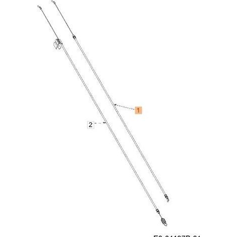 CABLE DE FRENO ORIGINAL EMAK C74604465A