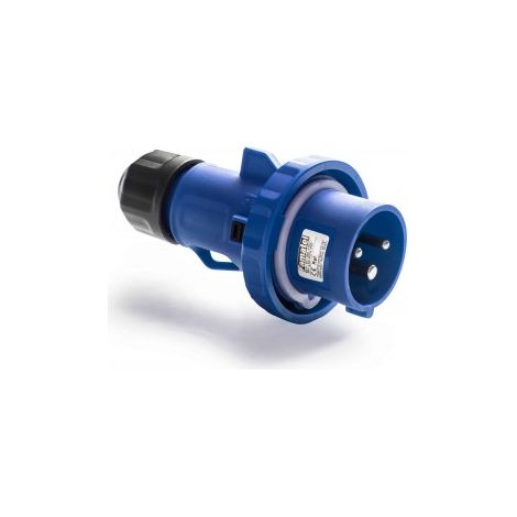 FICHE INDUSTRIELLE MOV.2P+T 16A 230V IP67 - FAMATEL