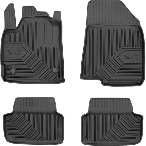 Tapis de Sol de Voiture pour Dacia Sandero III 2020-2025 TPE Imperméable 4Pcs