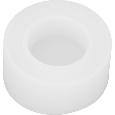 Moule à bougie en silicone rond réutilisable, anti-déformation, 3D, kit de fabrication de bougies parfumées, moule résistant pour artisanat. (1/5)