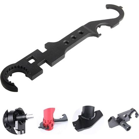 Outils de démontage, clé mixte, clé de 31 cm, en métal haute résistance, Geschikt voor, un outil polyvalent pour les bricoleurs et les professionnels. (1/5)