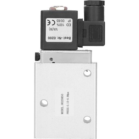 Électrovanne 2 positions 3 voies à commande unique, distributeur directionnel 12 mm de diamètre 8020850ac220V (1/3)