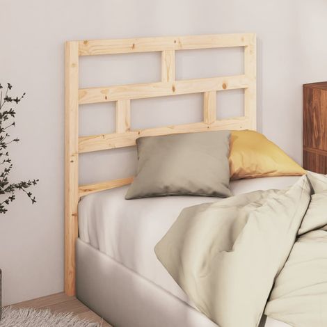 Testiera per Letto 81x4x100 cm in Legno Massello di Pino vidaXL (1/5)