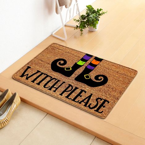 Tapis De Sol - 40 x 60 cm - Polyester - Antidérapant PVC - Pour Entrée Hall Cuisine Séjour Extérieur - 1 Pièce
