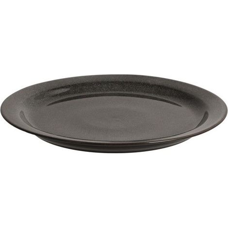 1 plateau Palia gris moyen, 30 cm, porcelaine dure, service élégant, convivialité et repas familiaux (1/3)