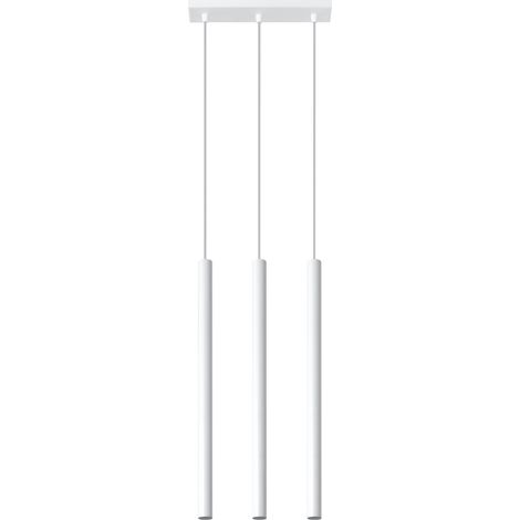 Lampada a sospensione Mosa 3 G9 bianca Lumilo 04.344.66 (1/5)