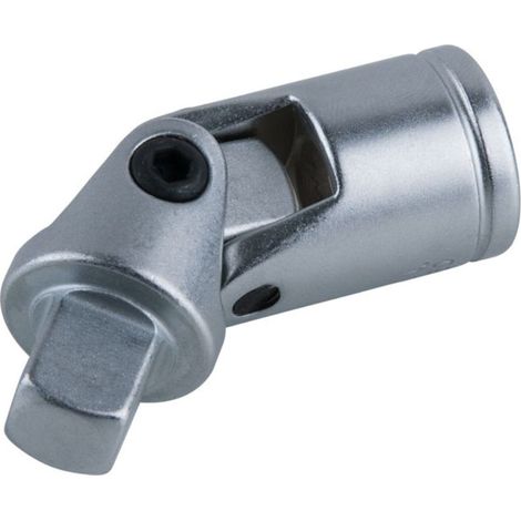 Kstools – Cardan universel 3/8'' – Longueur 55mm – Construction chrome vanadium – Finition chromée satinée – Conforme DIN 3123 / ISO 3316 (1/2)