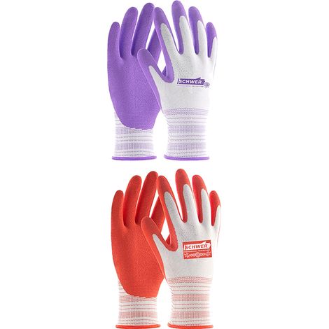 Gants De Jardinage - Revêtement En Caoutchouc Anti-dérapant - Pour Travaux Extérieurs Et Entretien Du Jardin - Par 1 (1/5)