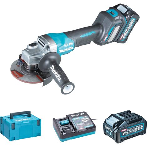 Smerigliatrice Ø 125 mm 40 V max Li-Ion XGT 4Ah MAKITA - GA029GM201