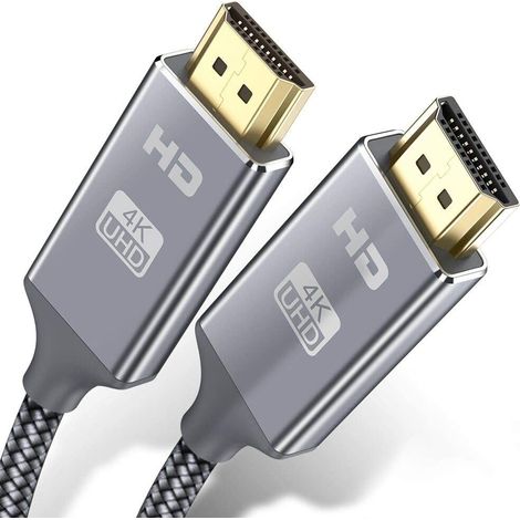 Cavo HDMI 2.0 4K da 90 cm, 18 GB/s - Snowkids (1/2)