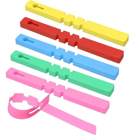 Pack of 250 Plastic Plant Labels Fruit Tree Labels, Coloured Garden Plant Labels Hanging Plant Labels Reusable Markers Wrap (1/5)