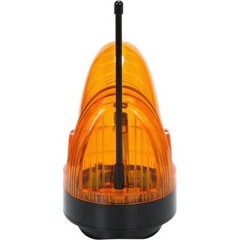 Clignotant LED - 12 V À 265 V AC DC - Antenne 433,92 MHz - Étanche IP65 - Lumière 360° - 1 Pièce (1/4)