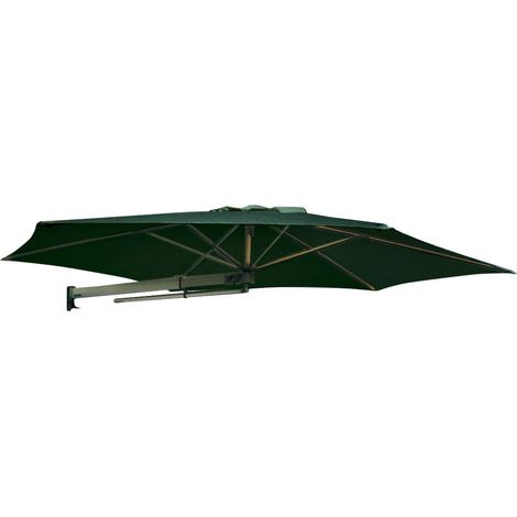 Ombrellone da Giardino a Parete Ø2,70m Maffei Parrot P3 Verde (1/5)