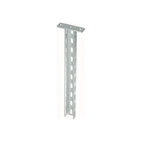 OBO Bettermann Tige de suspension avec plaque de tête soudée 50x30x1000 acier galvanisé à chaud, 6342368
