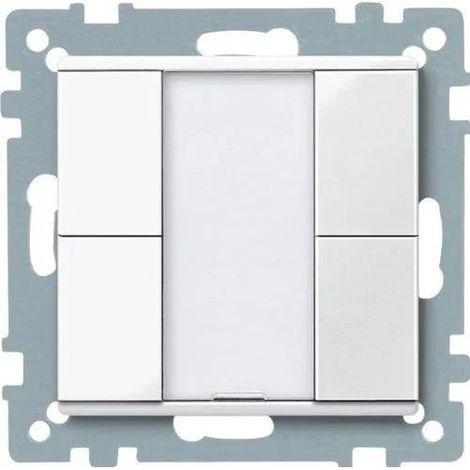 Merten M Interruptor eléctrico blanco minimalista dos vías