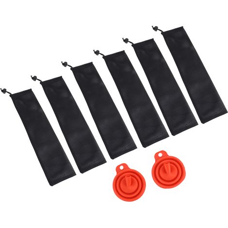 Mangeoire suspendue en forme de chaussette pour oiseaux, idéale pour les graines de chardon. Chaussettes en filet avec entonnoir pliable pour la nourriture, parfaites pour le jardin et l'extérieur. (1/5)