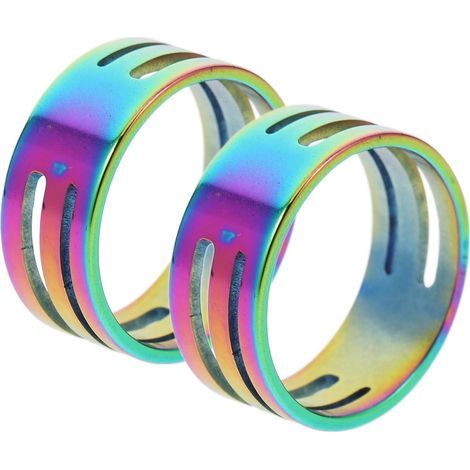 Outil Ouvre-anneaux en Acier Inoxydable 2pcs pour Ouverture et Fermeture Anneaux Circulaires 4 Rainure (1/5)