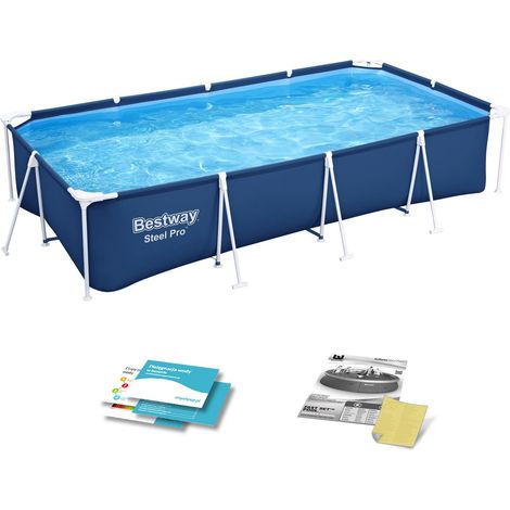 Rahmengartenpool 400 x 211 x 81 cm 4in1 Bestway 56405N (1/3)