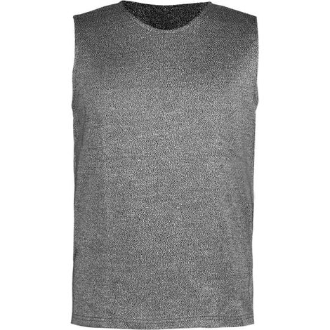 Gilet de Protection de Niveau 5, Gilet de Protection contre les Coups de Couteau Ronds, Gilet de Cou Résistant à la Coupe, Gilet de sécurité (M) (1/5)
