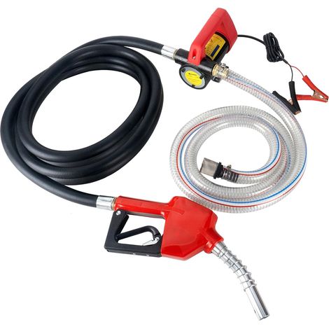 Pompe de Transvasement Diesel 12V 175W - Aspiration de Carburant Avec Gicleurs à Arrêt Automatique (1/5)