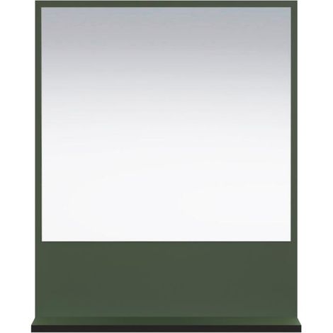 CALICOSY - Miroir mural avec 1 tablette L60 cm - PUREBLISS