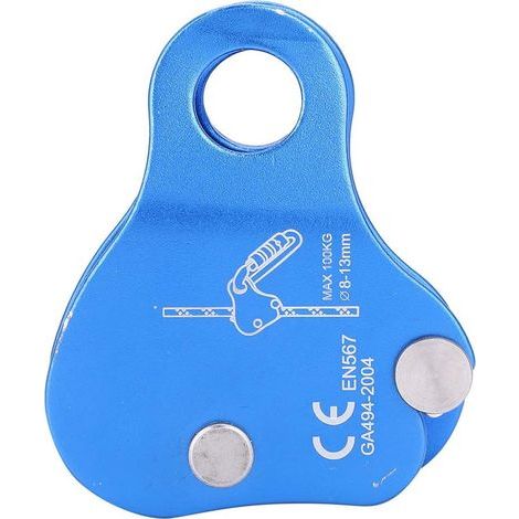 Protezione per corda da arrampicata per alpinismo, dispositivo di bloccaggio automatico per corda di sicurezza anticaduta (1/5)