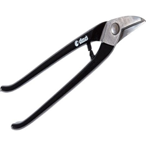 Dimos – Cisaille coupe-trou à lame courbe 30 mm – Acier forgé pour découpes circulaires – Coupe à droite pour gouttières et joints debout
