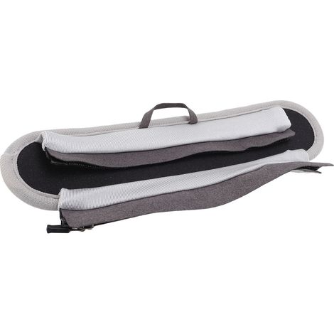 Housse de protection pour arceau de casque compatible avec QC45, QC35 et QC25. Haute élasticité. Grise. (1/5)