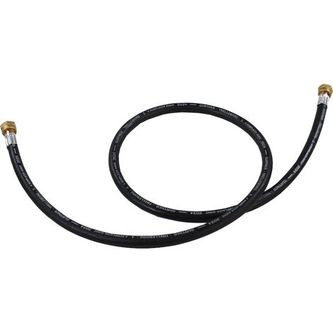 Gurtner – Lyre gaz Butane/Propane 1,5 m – Flexible avec filetage plomberie 20x150 – Pression nominale 4 bar – Date limite d'utilisation 5 ans