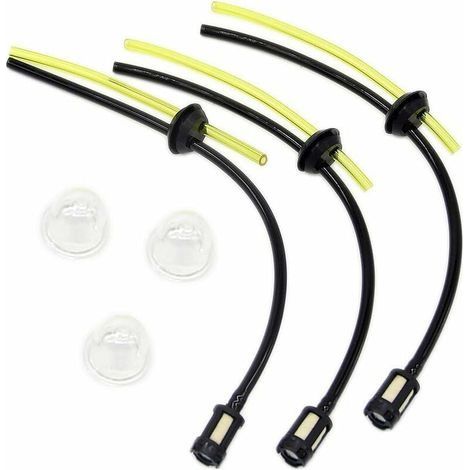 Kit de filtre à essence universel Joint de tuyau d'essence pour débroussailleuse tondeuse tondeuse débroussailleuse taille-haie élagueur (1/4)