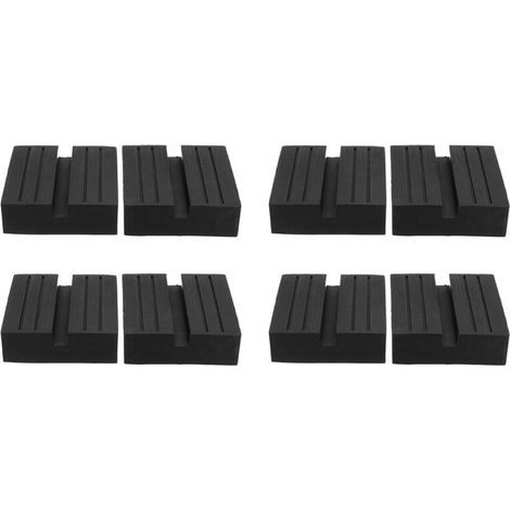 Pièces Voiture Universelle Fente Ascenseur Chariot Bloc de Disque Pad Pad en Caoutchouc Garde Adaptateur (1/2)