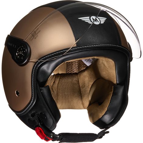 Jethelm Motorrad mit Visier Helm H-44