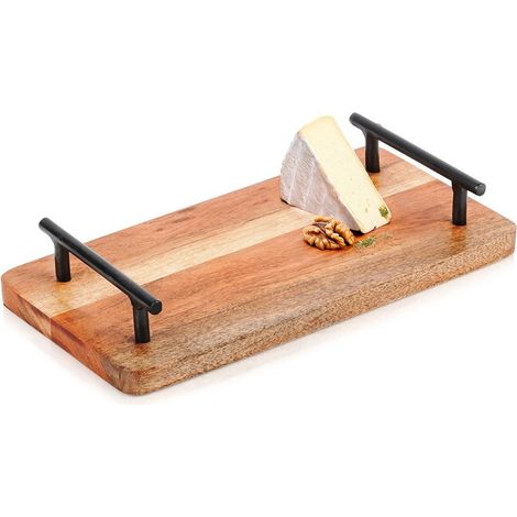 Bandeja de madera para servir con asas 30x155 cm (1/5)