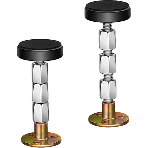 Lot de 2 supports muraux entretoise,82-110 mm,réglables,multicolore,décoration intérieure (1/5)