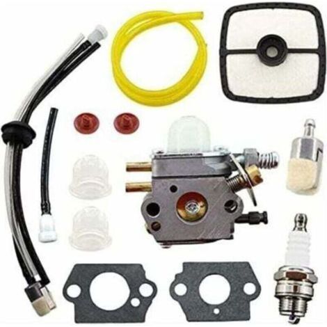 UlisemCarburateur avec Filtre à Air pour les modèles Echo SRM2100, SRM2110, SRM2400, SRM2015, SRM2305, SRM2455, PE2000, SHR210, équipé du carburateur Zama C1U-K52, C1U-K53, C1U-K29, C1U-K47... (1/4)